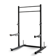 Power Rack Package, 60 X 60 - 50KG Black Bumper Set with Bench and Bar
