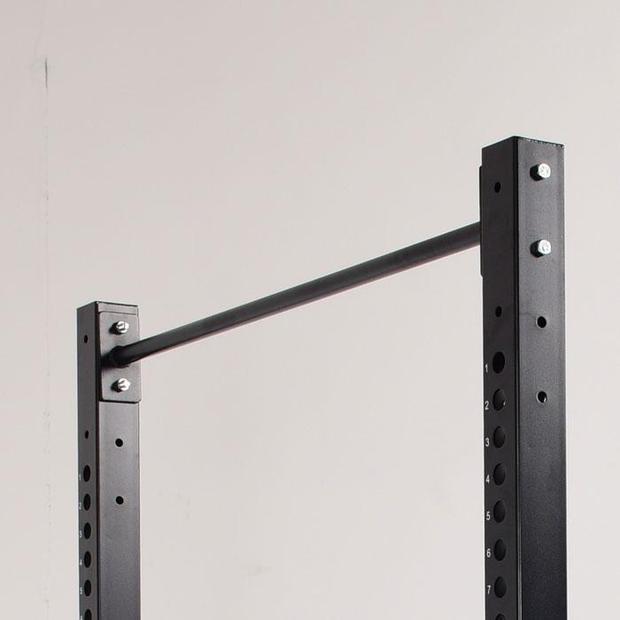 Power Rack Package, Q235 - 160KG Black Bumper Set with Bench and Bar